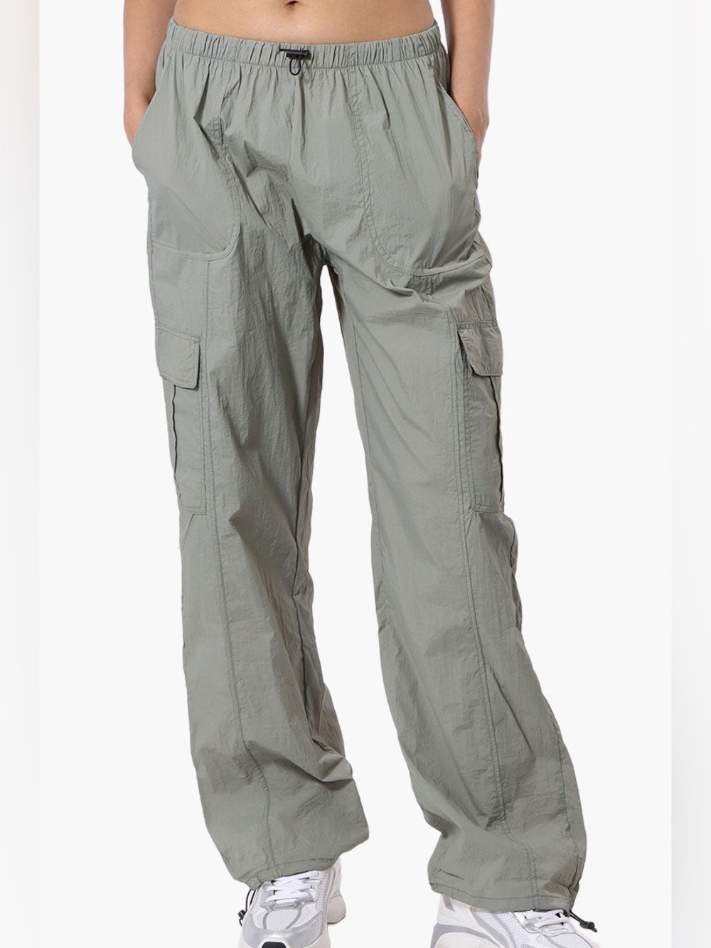 Urbanology Parachute Cargo Pants Small Sage